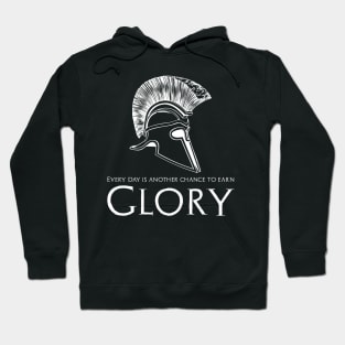 Ancient Greek Glory - Inspirational & Motivational Quote Hoodie